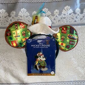 Mickey Mouse The Main Attraction-Walt Disney’s Enchanted Tiki Room Ears & Pin
